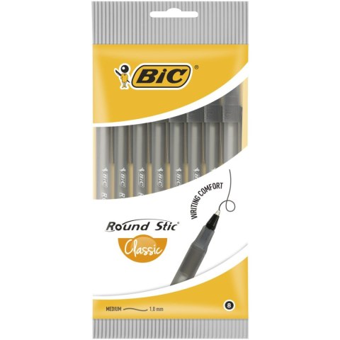 Bic Długopis Round Stic wkład czarny 0,4mm Bic (928498)