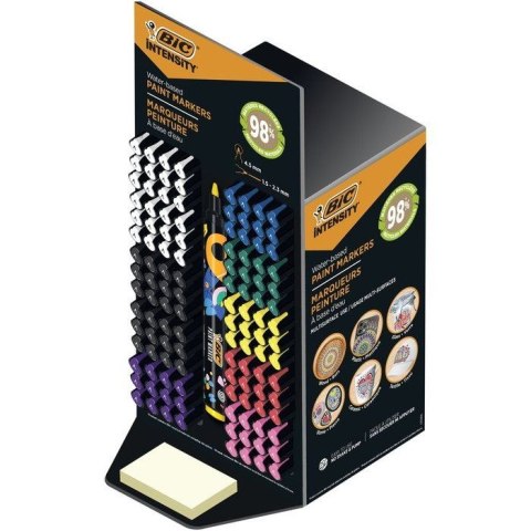 Bic Marker permanentny Bic 120 szt mix 4,5mm stożkowa końcówka (529643) Bic Marker permanentny Bic 120 szt mix 4,5mm stożkowa końcówka (529643)