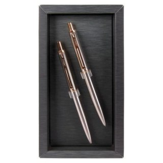 Cresco Zestaw piśmienniczy Cresco Reporter Premium w GIFT BOX komplet długopis + ołowek (290105)