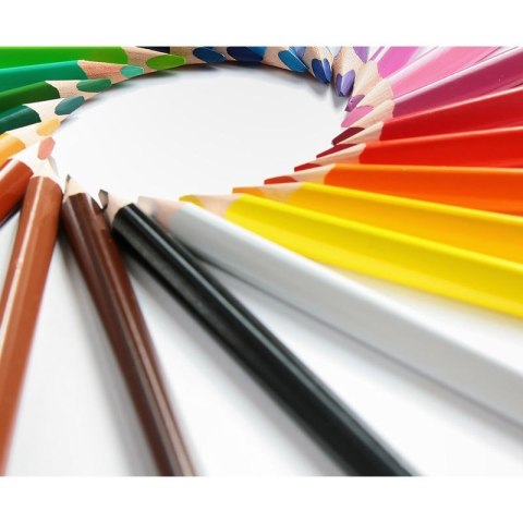 Cricco Kredki ołówkowe z temperówką 36 kol. Cricco (322K36AX)