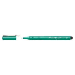 Faber Castell Cienkopis kreślarski Faber Castell Ecco Pigment zielony 0,5mm 1kol. (166563)