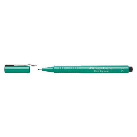 Faber Castell Cienkopis kreślarski Faber Castell Ecco Pigment zielony 0,5mm 1kol. (166563) Faber Castell Cienkopis kreślarski Faber Castell Ecco Pigment zielony 0,5mm 1kol. (166563)