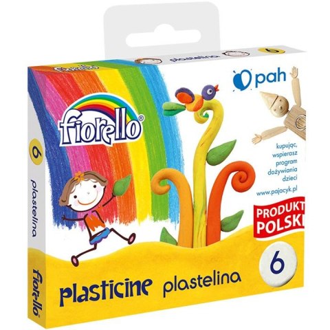 Fiorello Plastelina 6 kol. mix Fiorello