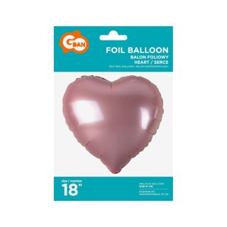 Godan Balon foliowy Godan serce jasnoróżowy 18 cali 18cal (hs-s18jr)