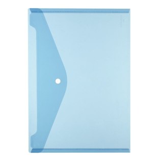 Herlitz Teczka plastikowa na guzik 10657948 A4 niebieski Herlitz (300000644)