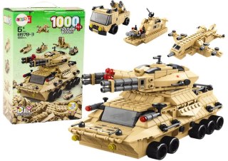 Lean Klocki konstrukcyjne Lean Czołg Wojskowy Militarny Piaskowy 1000 El (18317)