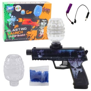 Lean Pistolet Lean Automatyczny Na Kulki Wodne Żelowe Czaszka (24829)