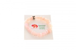 Mol Bransoletka Mol bransoletka jadeit górski bryłka róż 6x10mm