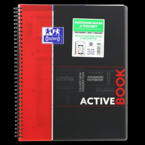 Oxford Brulion Oxford Student A4+ 80k. 90g krata (400019520)