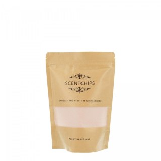 Pavoncella Świeca Pavoncella piaskowa 250g różowa (8716516204239)