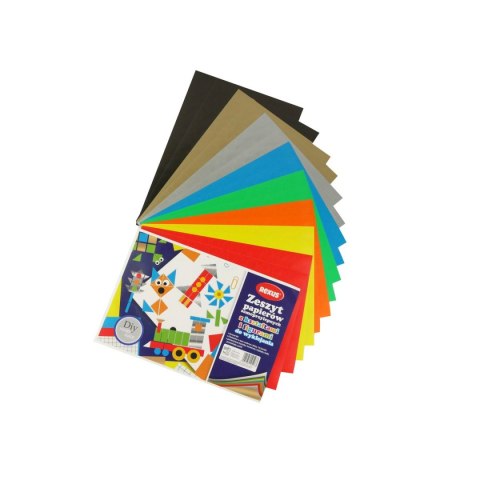 Rexus Zeszyt papierów kolorowych Rexus samoprzylepnych B5 80g 16k [mm:] 245x170 (6105473)