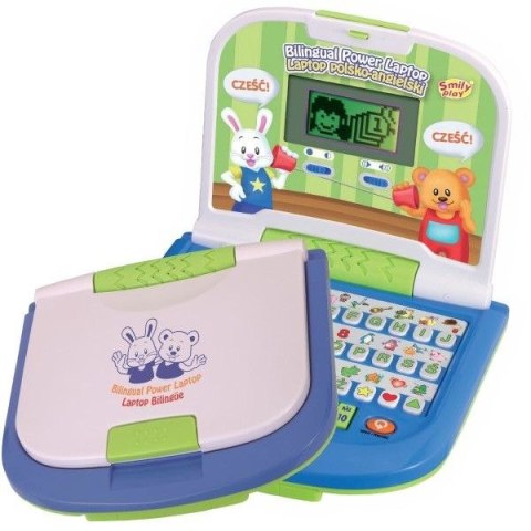 Smily Play Zabawka edukacyjna Smily Play Laptop dwujęzyczny (8030 AN01) Smily Play Zabawka edukacyjna Smily Play Laptop dwujęzyczny (8030 AN01)