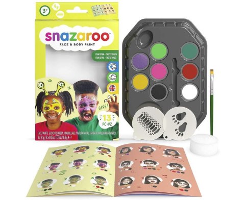 Snazaroo Farby do twarzy Snazaroo zestaw Monster (1172190) Snazaroo Farby do twarzy Snazaroo zestaw Monster (1172190)