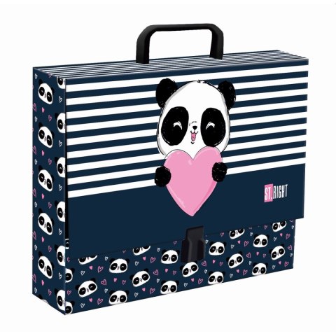 Unipap Teczka kartonowa na zatrzask STRIGHT LOVE PANDA mkmn A4 różne Unipap Unipap Teczka kartonowa na zatrzask STRIGHT LOVE PANDA mkmn A4 różne Unipap
