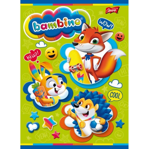 Unipap Zeszyt Unipap Bambino A5 16k. krata (5903235001789) Unipap Zeszyt Unipap Bambino A5 16k. krata (5903235001789)