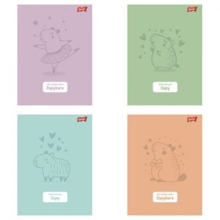 Unipap Zeszyt Unipap Capybara A5 32k. 70g linia kolor