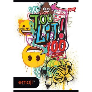 Unipap Zeszyt Unipap Emoji A5 60k. 60g linia
