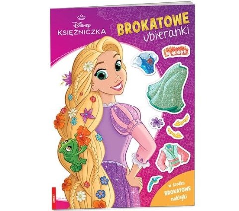 Ameet Książeczka edukacyjna Ameet Disney Księżniczka. Brokatowe Ubieranki (SDLB 9107) Ameet Książeczka edukacyjna Ameet Disney Księżniczka. Brokatowe Ubieranki (SDLB 9107)
