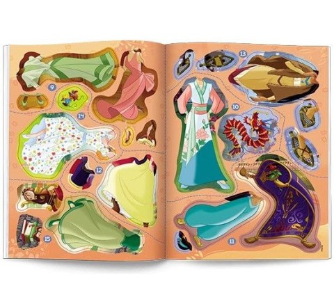 Ameet Książeczka edukacyjna Ameet Disney Księżniczka. Brokatowe Ubieranki (SDLB 9107) Ameet Książeczka edukacyjna Ameet Disney Księżniczka. Brokatowe Ubieranki (SDLB 9107)