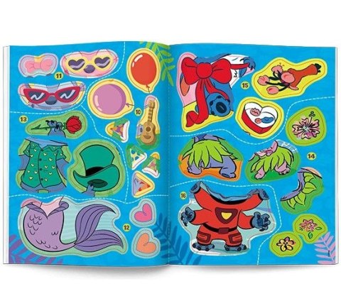 Ameet Książeczka edukacyjna Stich. Brokatowe Ubieranki Ameet (SDLB 9109)