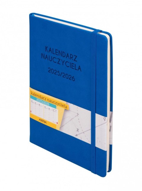 Antra Kalendarz książkowy (terminarz) Antra Nauczyciela niebieski A5 (2025/2026) Antra Kalendarz książkowy (terminarz) Antra Nauczyciela niebieski A5 (2025/2026)