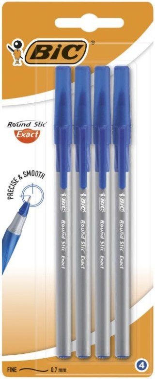 Bic Długopis Bic 4szt niebieski 0,28mm (932857)