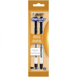 Bic Długopis żelowy Bic 2szt czarny 0,28mm (989708)
