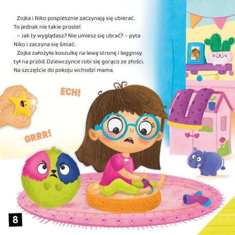 Demart Książeczka edukacyjna Demart Zojka i Zu. Koktajl uczuć Demart Książeczka edukacyjna Demart Zojka i Zu. Koktajl uczuć
