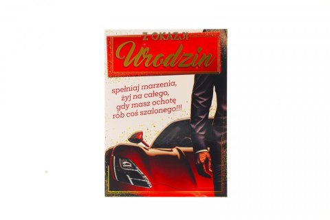 Ev-corp Kartka składana Ev-corp Comic Urodzinowy dla chłopaka B6 (STKC-010) Ev-corp Kartka składana Ev-corp Comic Urodzinowy dla chłopaka B6 (STKC-010)