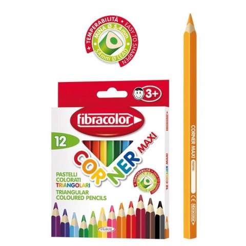 Fibracolor Kredki ołówkowe Fibracolor (8008621019458)