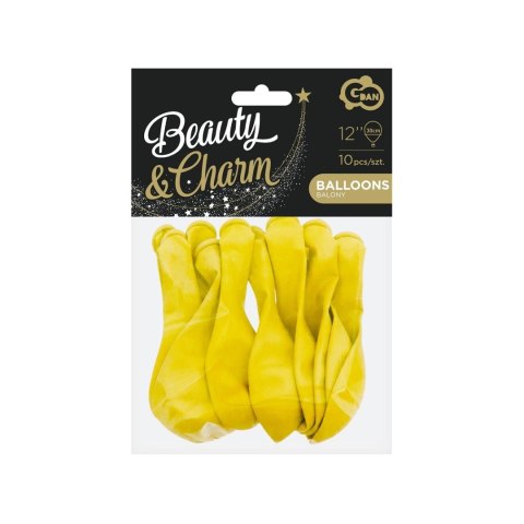Godan Balon gumowy Godan Beauty&Charm, pastelowe 10 szt. żółty 300mm 12cal (CB-1PZO) Godan Balon gumowy Godan Beauty&Charm, pastelowe 10 szt. żółty 300mm 12cal (CB-1PZO)