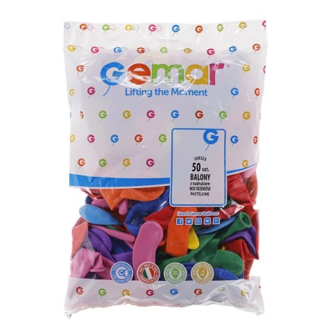 Godan Balon kształty mix 50 szt Godan