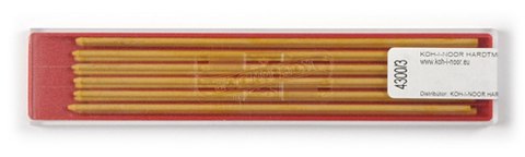 Koh-I-Noor Wkład do ołówka (grafit) Koh-I-Noor 4300/żółte 2,0mm Koh-I-Noor Wkład do ołówka (grafit) Koh-I-Noor 4300/żółte 2,0mm