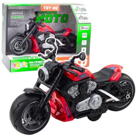 Lean Motocykl Lean Na Baterie Napęd Światła Dźwięki Czerwony (24208) Lean Motocykl Lean Na Baterie Napęd Światła Dźwięki Czerwony (24208)