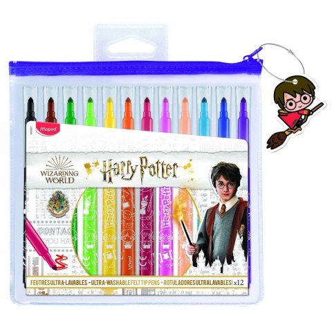 Maped Flamaster Maped Harry Potter 12 kol. (845001) Maped Flamaster Maped Harry Potter 12 kol. (845001)