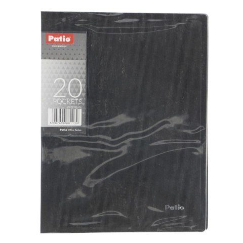 Patio Teczka ofertowa Patio A5 kolor: czarno-pomarańczowy 20 kieszeni (PAT2232/N/01) Patio Teczka ofertowa Patio A5 kolor: czarno-pomarańczowy 20 kieszeni (PAT2232/N/01)