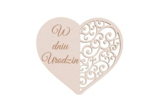 Sadpex Ozdoba drewniana Sadpex URODZINY DNS15B (5 SZT)