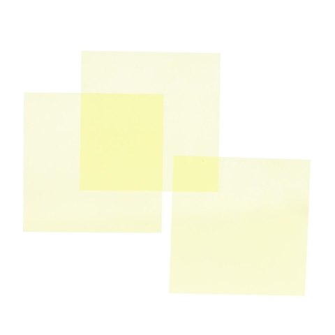 Strigo Notes samoprzylepny Strigo strzałki 4kol 75x75 żółty 50k [mm:] 76x76 (SSN029)