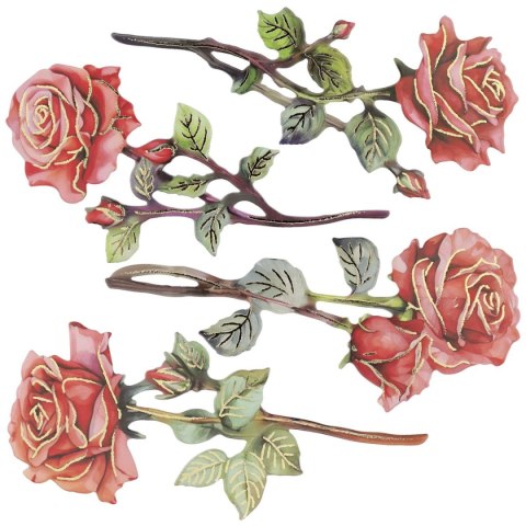 Titanum Ozdoba papierowa Titanum Craft-Fun Series Flower Letter róże (24XQ0501-12) Titanum Ozdoba papierowa Titanum Craft-Fun Series Flower Letter róże (24XQ0501-12)