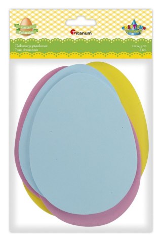 Titanum Ozdoba piankowa Craft-Fun Series Jajko 8 szt. Titanum (E15)