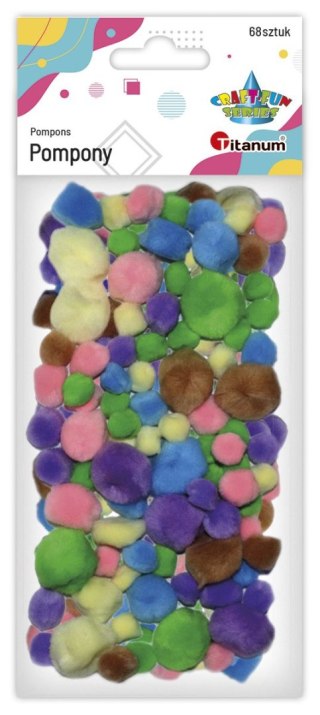 Titanum Pompony Titanum Craft-Fun Series mix 68 szt (0123)
