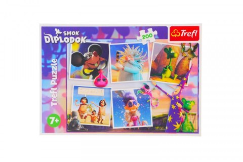 Trefl Puzzle Trefl Przygody Smoka Diplodoka 200 el. (13322) Trefl Puzzle Trefl Przygody Smoka Diplodoka 200 el. (13322)