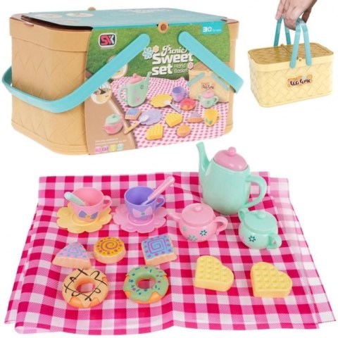 Trifox Naczynia zestaw w koszyku 18 elementów Trifox (A-1456)