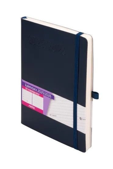 Antra Kalendarz książkowy (terminarz) 18-M-CY TNS GRANAT A5 Antra (2025/2026)