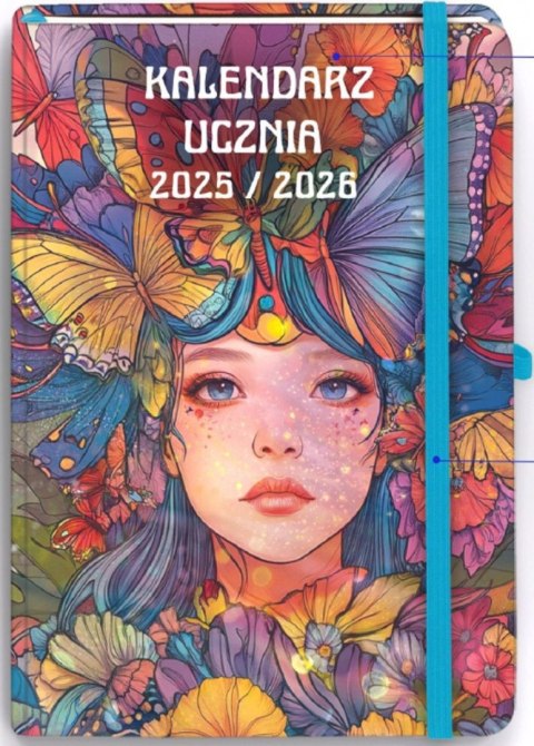 Antra Kalendarz książkowy (terminarz) Antra UCZNIA DZIEWCZYNA B6 (2025/2026) Antra Kalendarz książkowy (terminarz) Antra UCZNIA DZIEWCZYNA B6 (2025/2026)