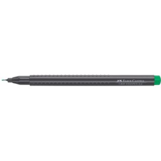 Faber Castell Cienkopis Faber Castell Grip Finepen 0,4 szmaragdowy 0,4mm 1kol. (FC151663)