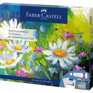 Faber Castell Zestaw plastyczny Faber Castell Classic do malowania akrylami (379280 FC)