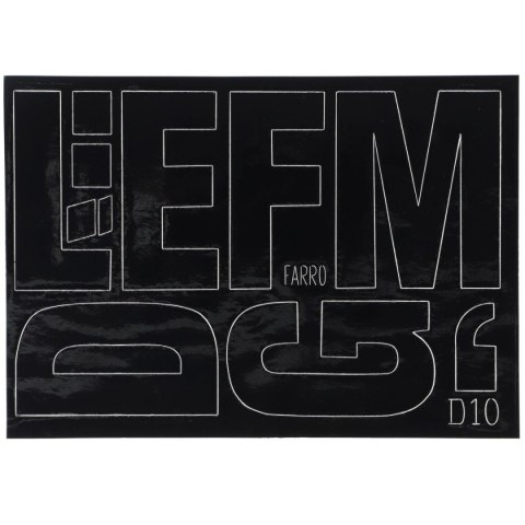 Farro Naklejka (nalepka) literki Farro