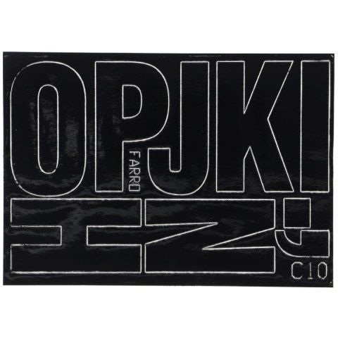 Farro Naklejka (nalepka) literki Farro