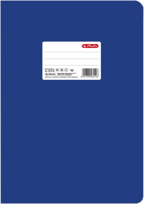 Herlitz Brulion Colors A4 96k. krata Herlitz (9565128)